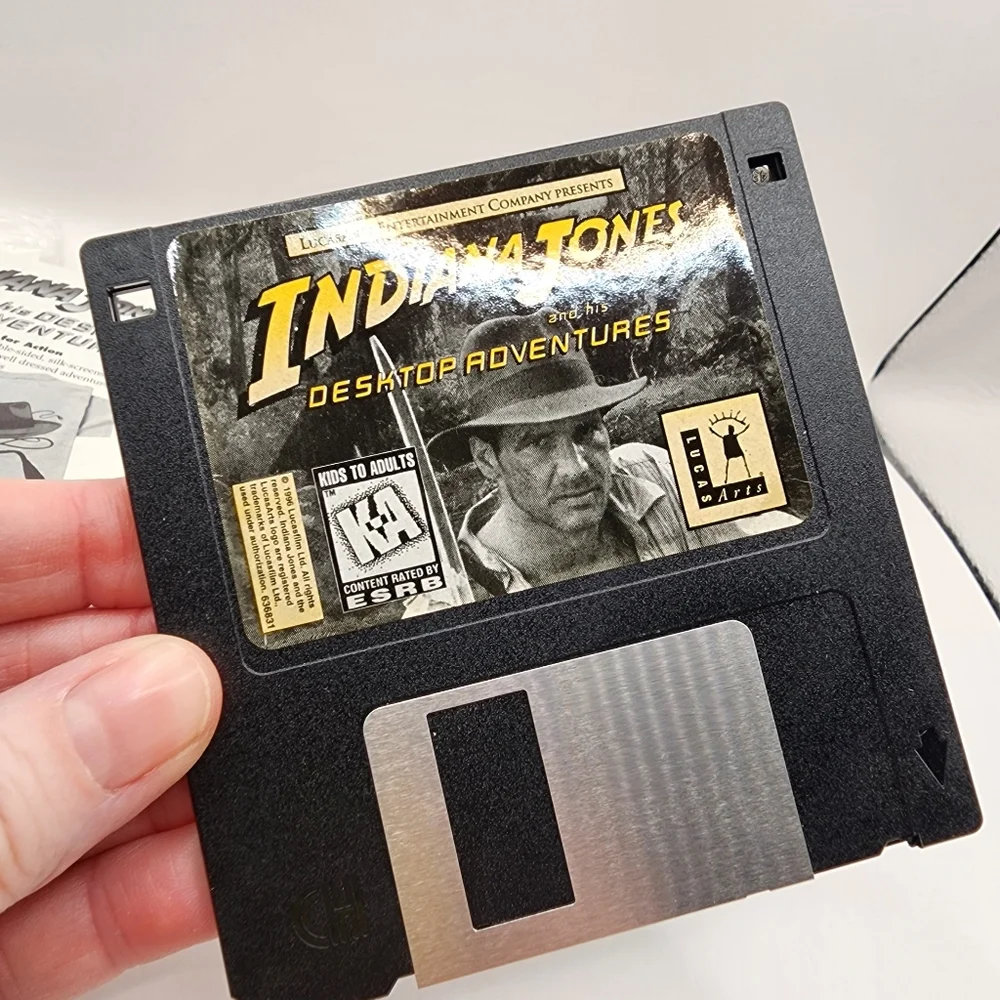 Indiana Jones and His Desktop Adventures (PC 1996) 3.5